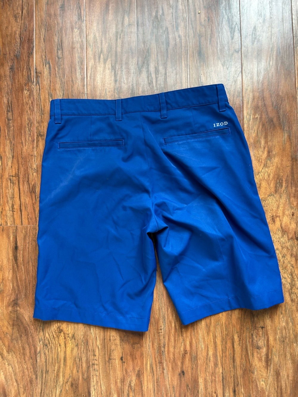 Men’s Golf Shorts Royal Blue with Pockets Breathable - Picture 9 of 9
